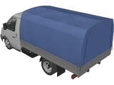 GAZ 3302 Gazel 3D Model