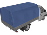 GAZ 3302 Gazel 3D Model