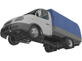 GAZ 3302 Gazel 3D Model