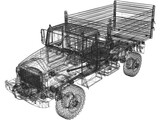 GAZ 33081 3D Model