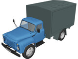 GAZ 52 Truck 3D Model preview