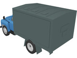 GAZ 52 Truck 3D Model