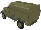 GAZ 63 3D Model