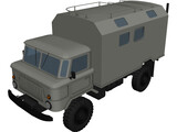 GAZ-66 3D Model preview