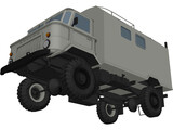 GAZ-66 3D Model