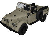 GAZ 69 3D Model preview