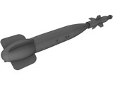 GBU-16 Laser Guided Weapon 3D Model