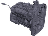 Gearbox Sadev BV SC90-20-SA 3D Model preview