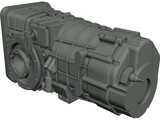 Gearbox Sadev BV SL90-20 4RM 3D Model preview