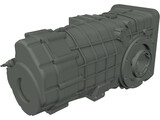 Gearbox Sadev BV SL90-20 4RM 3D Model