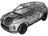 Geely Icon Concept (2020) 3D Model