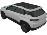 Geely Icon Concept (2020) 3D Model