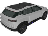 Geely Icon Concept (2020) 3D Model