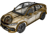 Geely Xingyue (2019) 3D Model
