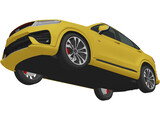 Geely Xingyue (2019) 3D Model