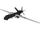 General Atomics MQ-9 Reaper UAV Drone 3D Model preview