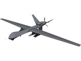 General Atomics MQ-9 Reaper UAV Drone 3D Model preview
