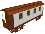 General Wagon 3D Model preview