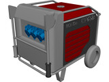 Generator Honda EU65is 3D Model preview