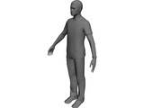 Generic Male 3D Model preview