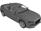 Genesis G70 (2018) 3D Model