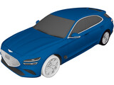 Genesis G70 Shooting Brake (2022) 3D Model preview