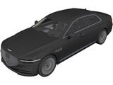 Genesis G90 (2020) 3D Model preview