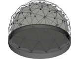Geodatic Dome 3D Model preview