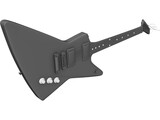 Gibson Explorer Guitar 3D Model preview
