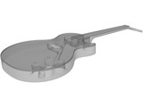 Gibson Les Paul Standard Guitar Body 3D Model