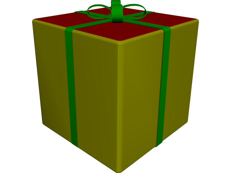 Gift Box 3D Model