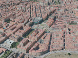 Gijon City, Spain (2020) 3D Model preview