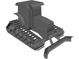 Gilbert Snowgroomer 3D Model