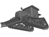 Gilbert Snowgroomer 3D Model