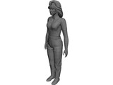 Girl [+Clothes] 3D Model preview