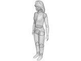 Girl [+Clothes] 3D Model