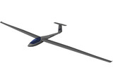 Glasflugel Glider 3D Model preview
