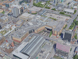 Glasgow City, UK (2023) 3D Model preview