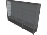 Glass Cabinet 3D Model preview