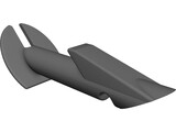 Glaucoma Implant 3D Model preview