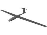 Glider Segelflieger 3D Model preview