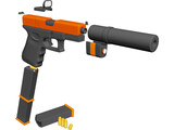 Glock 3D Model preview