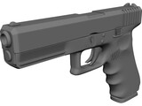 Glock 17 3D Model preview