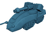 Glory Fire Support Tank 3D Model preview