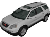 GMC Acadia (2011) 3D Model preview