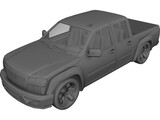 GMC Canyon (2007) 3D Model preview