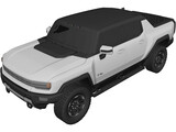 GMC Hummer EV (2022) 3D Model preview