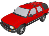 GMC Jimmy (1995) 3D Model preview