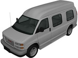 GMC Savana (1997) 3D Model preview