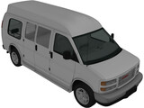 GMC Savana (1997) 3D Model